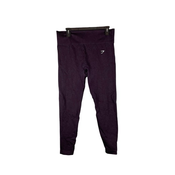 Gymshark Adapt Fleck Seamless Leggings – Brown Plum Marl, Size XXL - Picture 1 of 5